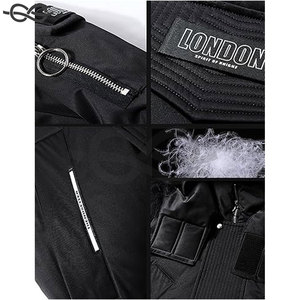 Chaqueta larga acolchada, abrigo de invierno con capucha, Parka acolchada impermeable a prueba de viento para clima frío, ropa de abrigo de invierno aislada - Product Image 6