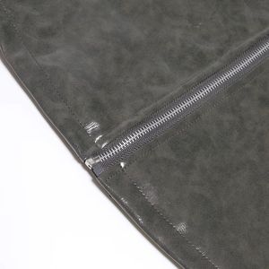 Chaqueta de Invierno para Hombre, de Moda, de Cuero y Lona, con Cuello Alto, Logotipo Frontal, Transpirable, en Varios Colores, del Mejor Proveedor - Product Image 6