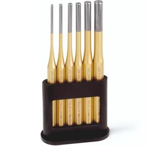 Juego de Punzones Paralelos de Grado Industrial Knipex de 6 Piezas con Punta Recta y Caja de Plástico para Cinceles y Punzones - Product Image 1