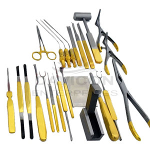 Ensemble de rhinoplastie (set Walter) – 82 pièces d'instruments de chirurgie plastique en acier inoxydable, outils chirurgicaux manuels certifiés CE - Product Image 2