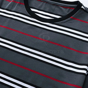 เสื้อยืดผู้ชายสไตล์ฮิปฮอปผ้าฝ้าย 100% สำหรับฤดูร้อน แห้งเร็ว ระบายอากาศดี เป็นมิตรกับสิ่งแวดล้อม ทรงหลวม แขนสั้น คอกลม - Product Image 4