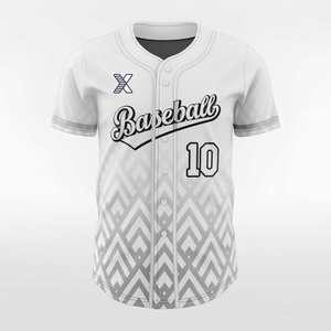 Nuevo Diseño de Camiseta de Béisbol para Hombre, 100% Algodón, Impresión por Sublimación, Fabricante Mayorista - Product Image 2