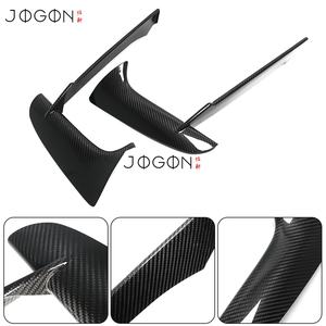 Panel Trim Splitter Bumper Depan untuk Chevrolet Corvette C8 Stingray Z51 2020-2025 Serat Karbon Asli Aksesoris Eksterior 2 PCS - Product Image 4