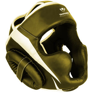 VI profesional de alta calidad ganador de boxeo protector de cabeza de cuero MMA Taekwondo engranaje De Cabeza directo de fábrica artes marciales - Product Image 3