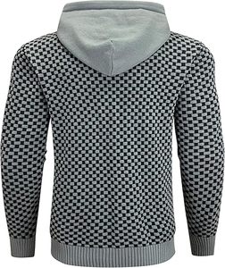 Sudadera con Capucha de Algodón Puro Color Gris Nave de Guerra, Estilo Retro Americano, de Gran Venta, Color Sólido de Moda, Aspecto Desgastado para Hombre y Mujer - Product Image 2