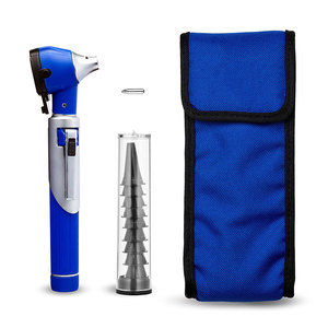 Otoscopio de Bolsillo Eléctrico Mini de Fibra Óptica, Multicolor Arcoíris, Set de Diagnóstico ORL con Estuche de Transporte, Color Personalizado, CE - Product Image 3