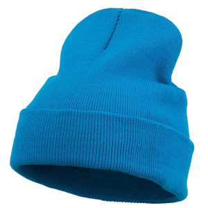 Casual <b>Plain</b> Cuff Beanie Hat Elastic Soft Ribbed Knit Watch <b>Cap</b> for Winter Autumn Wear - Product Image 6