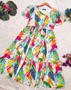 NOUVEAU DESIGN MODERNE EN COTON PUR LUXUEUX IMPRIMÉ NUMÉRIQUEMENT, ENSEMBLE HAUT ET BAS A REVERSIBLE avec BRODERIE SHIFALI - Product Image 1