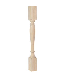 Columna de poste de Isla de cocina de madera duradera, patas decorativas talladas para muebles de encimera, soportes para Base de gabinete, pata de soporte de madera - Product Image 3