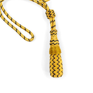 Noeud d'épée de fil de lingot d'or personnalisé de qualité supérieure avec noeud en métal Accessoires uniformes personnalisés de qualité supérieure - Product Image 4