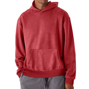 Sudaderas térmicas grandes y altas para hombre, sudaderas con capucha sueltas con estampado de letras, ropa deportiva de moda informal - Product Image 1
