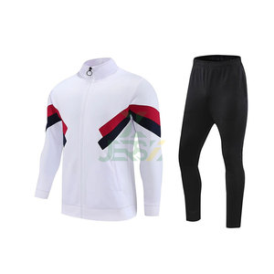 Ensemble de survêtement d'hiver professionnel pour homme, veste décontractée à cordon de serrage, pantalon, sweat-shirt en polaire polyester/coton, vêtements de sport élégants - Product Image 1