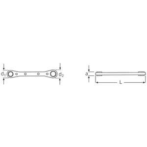 ประแจวงแหวนแบบหลายเหลี่ยม Stahlwille รุ่นพรีเมียม สำหรับมืออาชีพ - Product Image 2