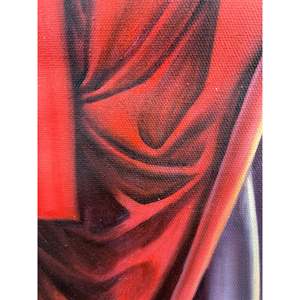 Dipinti a Olio di Gesù 100% Fatti a Mano su Tela 36x24 Pollici Opera d'Arte su Tela - Product Image 3