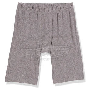 Pantalones cortos de compresión deportivos para gimnasio de alta calidad, cierre elástico de cintura media, patrón sólido, hecho en Pakistán, disponible para OEM - Product Image 5