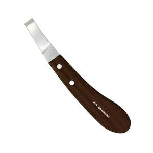 Couteau à sabots en acier inoxydable à lame large pour maréchaux professionnels, outil de précision robuste et réutilisable, conçu pour une utilisation rapide - Product Image 1