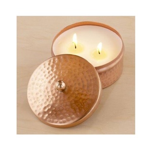 Nuevo portavelas decorativo, dorado de Metal portavelas con acabado, iluminación para el hogar y la boda, soporte decorativo para interiores y exteriores - Product Image 5