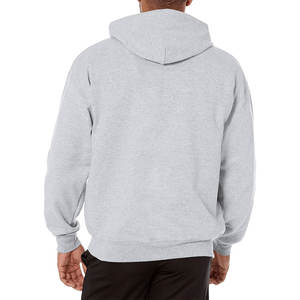 Ensemble de sweat à capuche zippé personnalisé pour hommes 500GSM coupe courte en coton et polyester style lourd pour l'hiver - Product Image 5