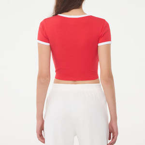 Crop top pour femme respirant pour une utilisation en extérieur, best-seller, vêtements de mode, crop top pour femme, nouveau style, crop top pour femme - Product Image 2