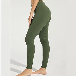 Collants d'équitation en cuir de cheval extensibles Legging d'équitation en cuir de cheval équestre - Product Image 3