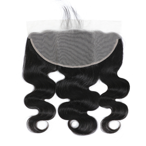 13x6 thẳng ren phía trước vô hình trong suốt 100% tóc con người Remy Pre ngắt ren phía trước đóng cửa 13x6 - Product Image 2