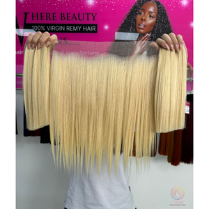 Os droit cheveux humains tissage Remy cheveux bruts faisceaux naturel vietnamien Sdd os cheveux raides Double dessiné 30 pouces - Product Image 5