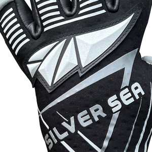 Người Lớn Mới Chuyên Nghiệp Đức <span class=keywords><strong>Latex</strong></span> Non-Slip Trọng Lượng Nhẹ Thoáng Khí Lai Ngón Tay Móc Vòng Đóng Cửa Tay Thủ Môn Găng Tay - Product Image 5