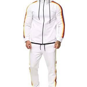 Nouveau design de survêtements de qualité supérieure pour hommes personnalisés de qualité supérieure Offre Spéciale les meilleurs matériaux de survêtement pour hommes avec rayures latérales - Product Image 2