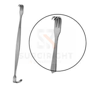 Senn Miller Retractor Instrumento quirúrgico de fuente de alimentación manual afilado y romo de Surgiright Instruments - Product Image 4