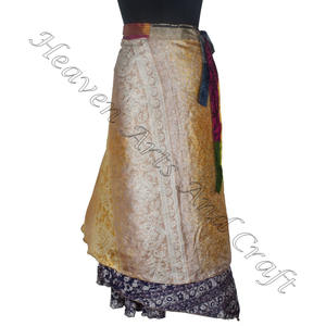 Manufacturer and Exporter of Silk <b>Wrap</b> <b>Skirts</b> Latest <b>Wrap</b> Around <b>Skirt</b> Manufacturer Wholesaler - Product Image 1