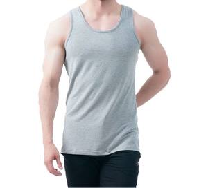 Venta al por mayor de verano de los hombres camiseta sin mangas de los hombres personalizados de buena calidad por encargo precio barato ropa de fitness para los hombres camiseta sin mangas - Product Image 1