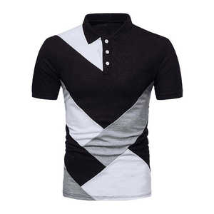 Camiseta Polo de Algodón 100% para Hombre, Estilo Holgado, Estampada, Sostenible, Nueva Llegada, Tendencia - Product Image 1