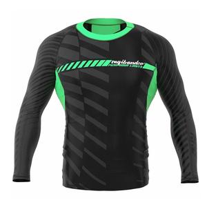 Chemises de Compression pour hommes, Rashguard personnalisé de qualité supérieure, vente en gros de chemises de Compression de Fitness imprimées à manches longues pour hommes Rashguard - Product Image 5