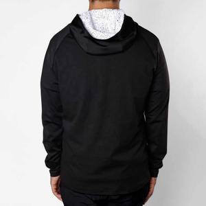 Sweat à capuche léger et respirant pour homme, en polaire, avec demi-zip, logo brodé, design décontracté, imprimé, best-seller - Product Image 2
