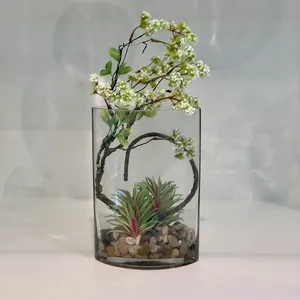 VEV6010 - แจกันแก้วทรงรี - 9.5 - Product Image 2