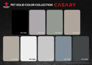 Panneau en PVC de charbon de bambou 17 mm Gris clair Densité légère 0,65 g/cm3 Taille 1220x2440 mm Fabriqué au Vietnam - Product Image 5