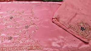 Designer moderne non cousu brodé à la main belle tenue de fête costumes indien mode-avant style traditionnel - Product Image 4