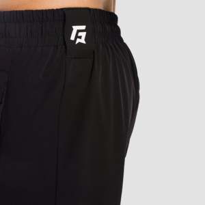 Pantalons et jambières noirs de sport haut de gamme pour hommes - Product Image 5