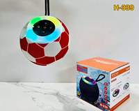 Haut-parleur de football H339, lecteur audio sans fil, super basses fréquences, subwoofer puissant, cadeau pour enfants, approvisionnement en gros pour le marché africain