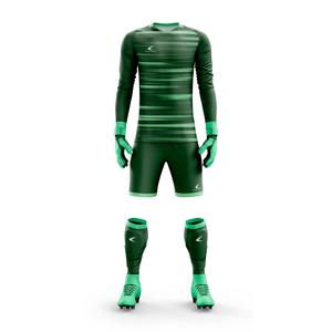 Vêtements de football sur mesure en gros, dernier design, uniforme de gardien de but, imprimé personnalisé, nylon de haute qualité, uniformes de sport d'équipe - Product Image 2