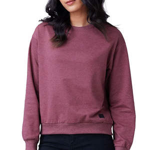 Custom Manufacturer Winter Warm Women's <b>Fleece</b> <b>Sweatshirts</b> Breathable Hot Selling New Fashionable <b>sweatshirt</b> for women - Product Image 1