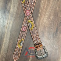 Ceintures en cuir usinées à la main durables personnalisées par fabrication professionnelle pour hommes et femmes personnalisation ceintures à boucle ardillon réglables