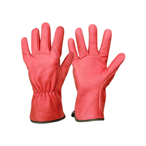 Gants de pilote en cuir renforcé de protection contre les coupures supplémentaires doublés de Kevlar de qualité supérieure pour hommes gants de sécurité avec détails de couture - Product Image 2