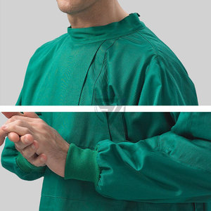 Uniformes de Enfermería Personalizados de Lona de Algodón Unisex para Hospitales y Sanatorios - Product Image 3