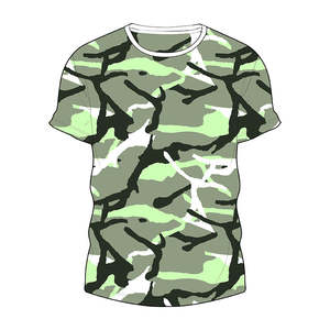 Camiseta de Algodón 100% al por Mayor con Logotipo Personalizado, Camuflaje RealTree, Ajuste Holgado Informal, para Caza y Pesca, Tejido de 260 g/m², Talla Grande - Product Image 2