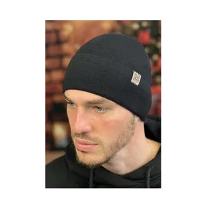 Factory Price Good Quality Top Selling Modern Design Stylish Look Casual Cap Winter Beanie Hat 5161- Men's Hat "Logan"