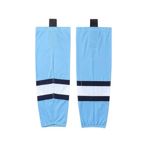 ถุงเท้าฮอกกี้น้ำแข็งคุณภาพสูง เป็นมิตรกับสิ่งแวดล้อม แห้งเร็ว ระบายอากาศได้ดี ทนทาน สีและโลโก้ปรับแต่งได้ สำหรับทุกเพศ เหมาะสำหรับการฝึกซ้อมและการแข่งขันของทีม - Product Image 1