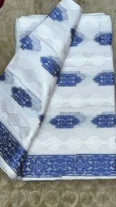 Tela de Cortina de Algodón Voile 100% Elegante y Duradera, Tejido de Punto por Urdimbre, con Patrón Decolorado, Vestidos de Mujer, Muy Ligera, 60 GSM, SUISSE - Product Image 5