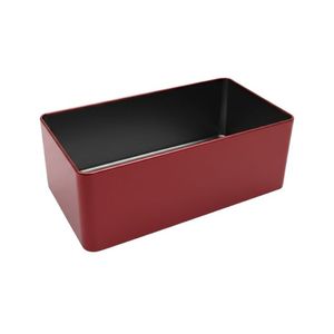 Boîte rectangulaire en fer blanc de qualité alimentaire 210x130x75mm, emballage métallique recyclable pour thé, biscuits et gâteaux - Product Image 4