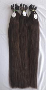 La mejor calidad 100% Temple Virgin Cutícula alineada 24 ''#2 Extensiones de cabello Remy de color recto Proveedor indio Ventas al por mayor - Product Image 6